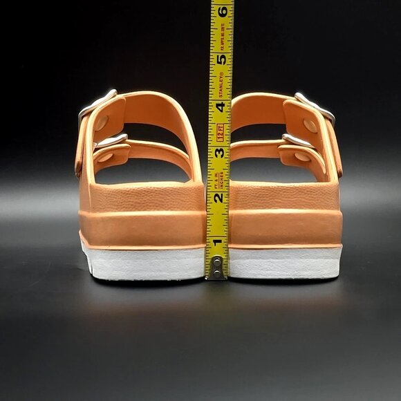 MIA Santi Tan Platform Slide Slip-on Sandals Women's Size 8M - Picture 4 of 12